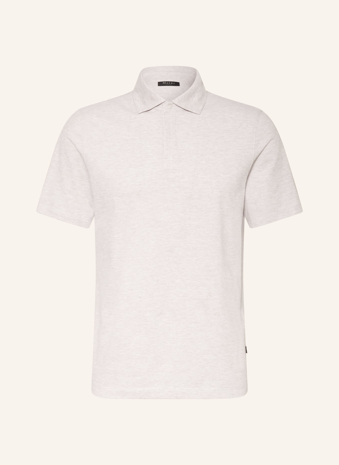 MAERZ MUENCHEN Piqué-Poloshirt: BEIGE