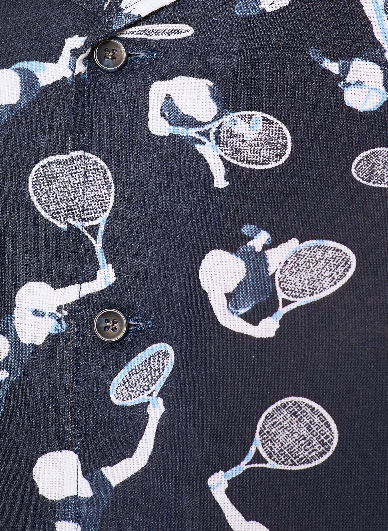 OLYMP Resorthemd comfort fit mit Leinen: DUNKELBLAU / HELLBLAU / WEISS