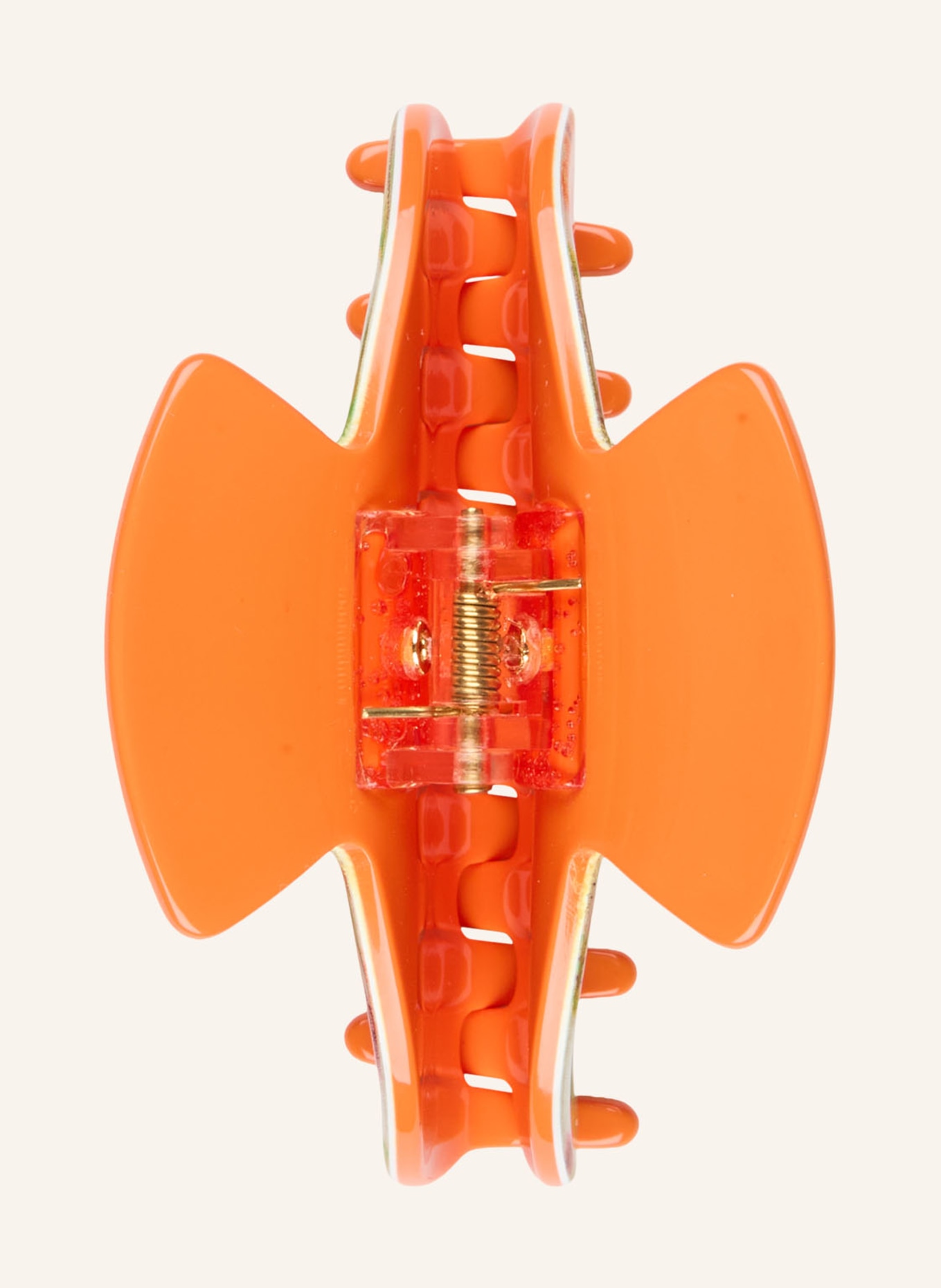 ETRO Haarklammer mit Schmucksteinen: HELLGRÜN / ORANGE / WEISS