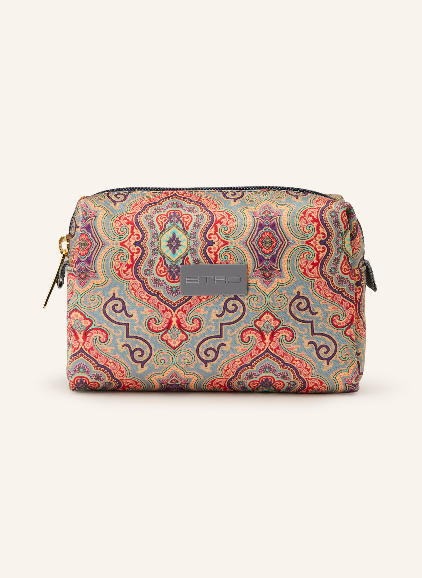 ETRO kosmetická taška: TYRKYSOVÁ / FIALOVÁ / ČERVENÁ