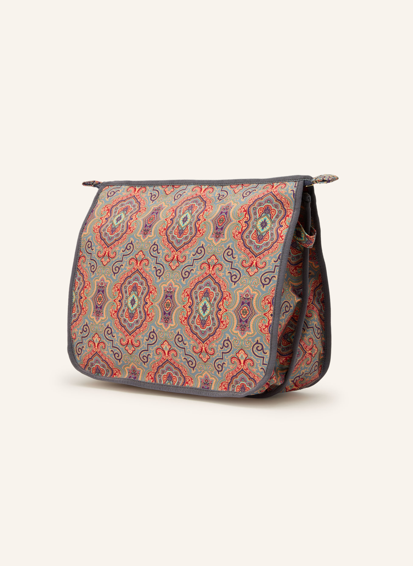 ETRO Kosmetiktasche: PETROL / ROSA / LILA