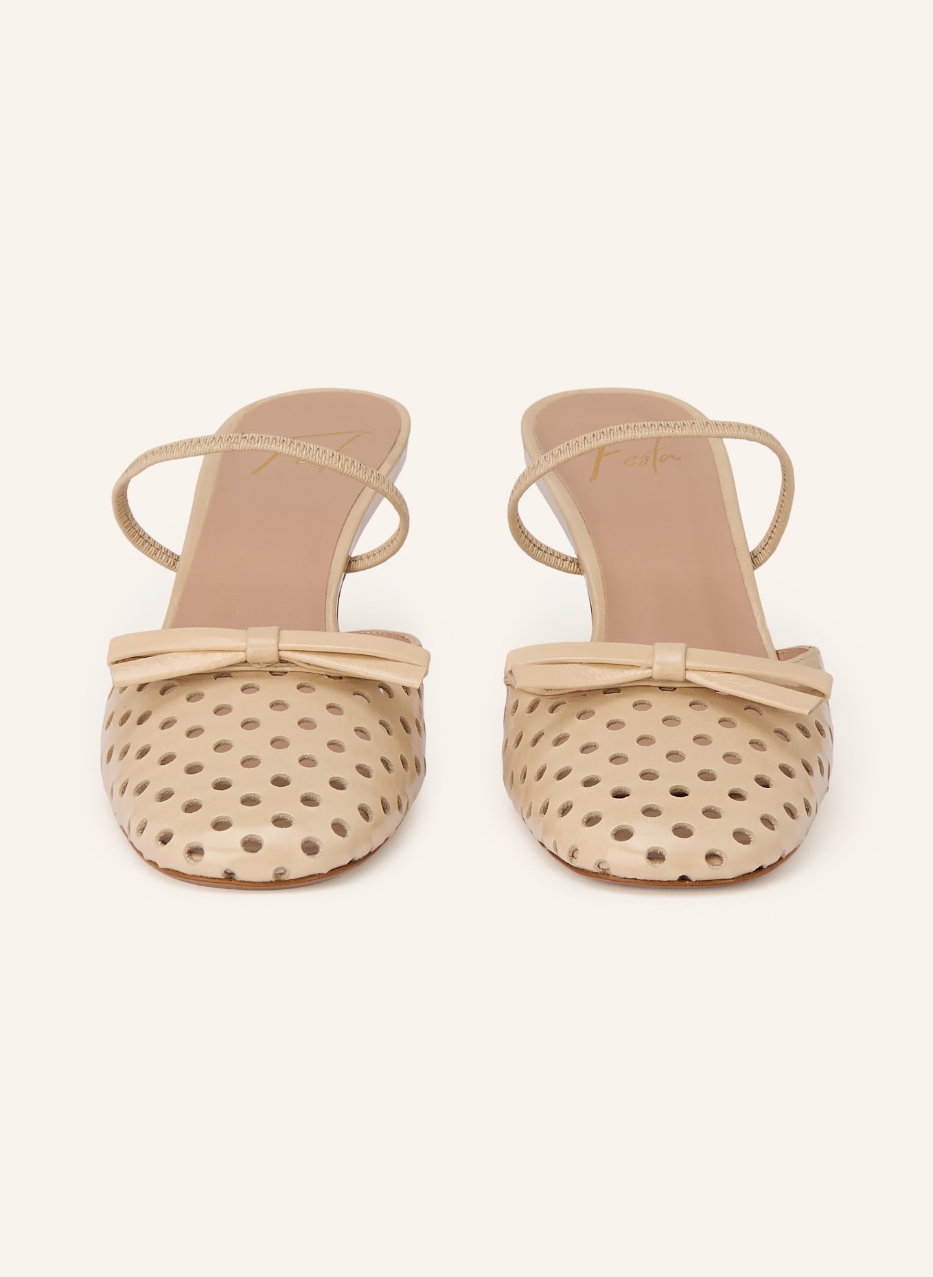 FESTA Mules MILENA: BEIGE