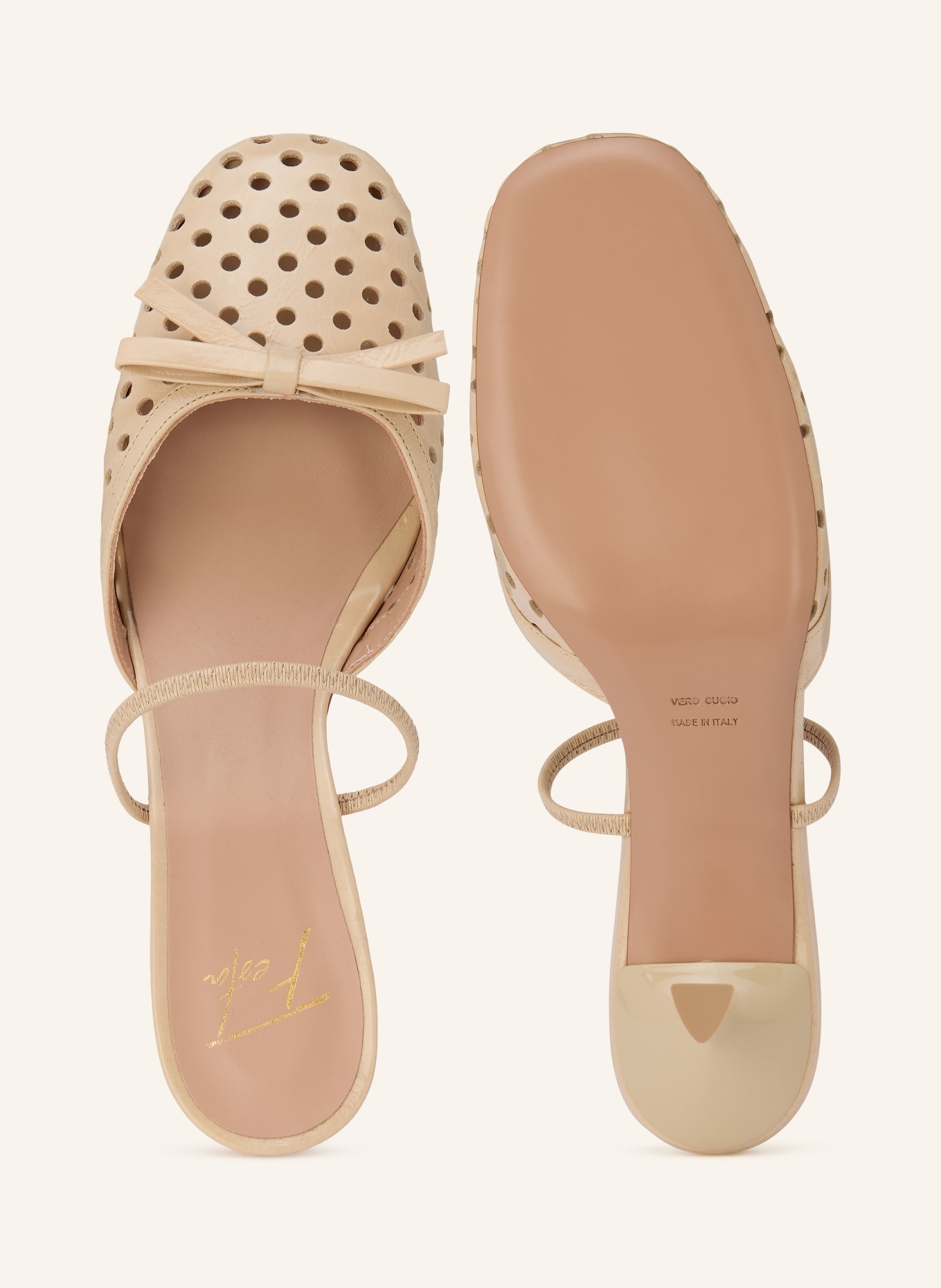 FESTA Mules MILENA: BEIGE