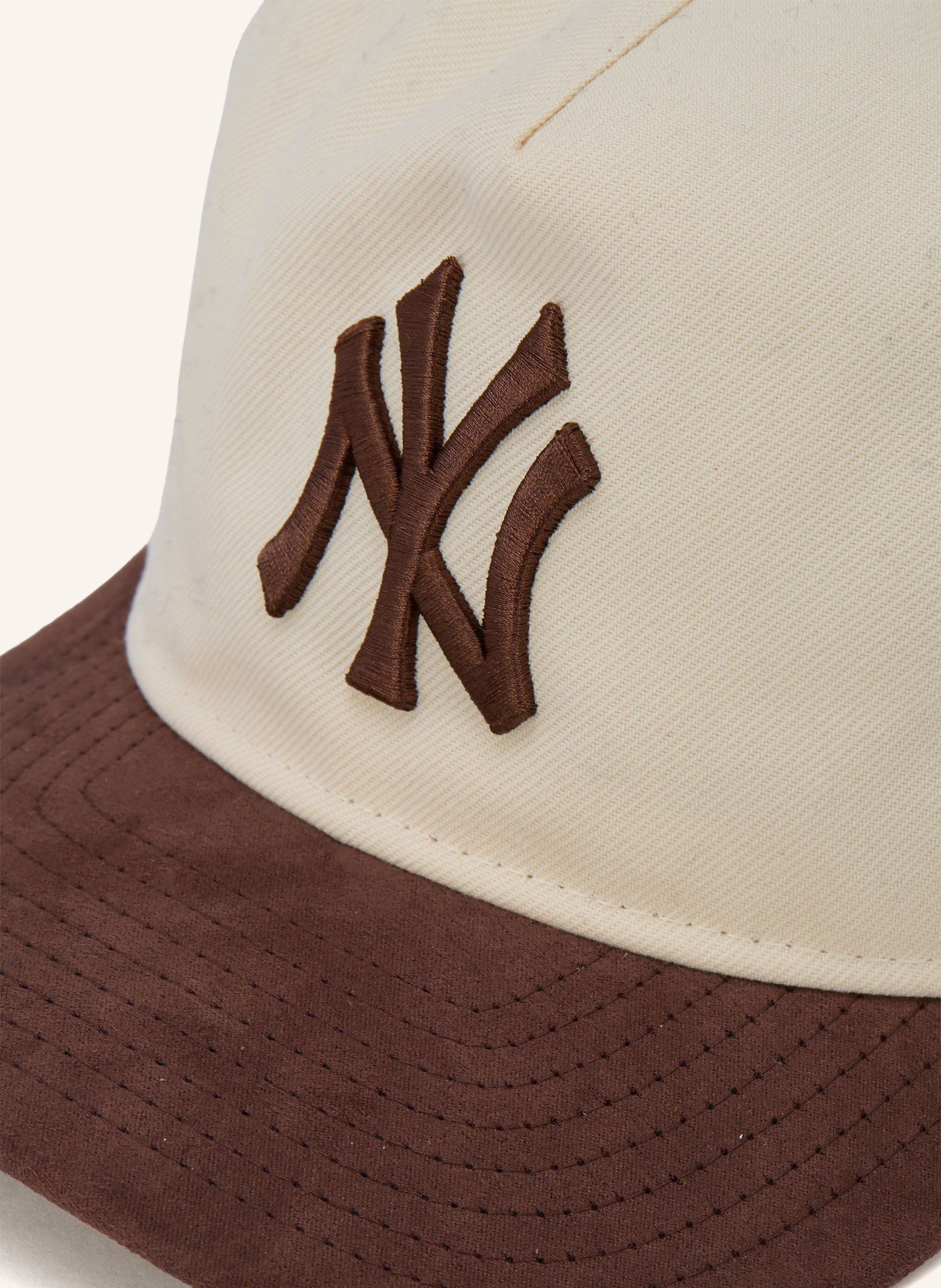 NEW ERA Cap 9FIFTY® A-FRAME: ECRU / BRAUN