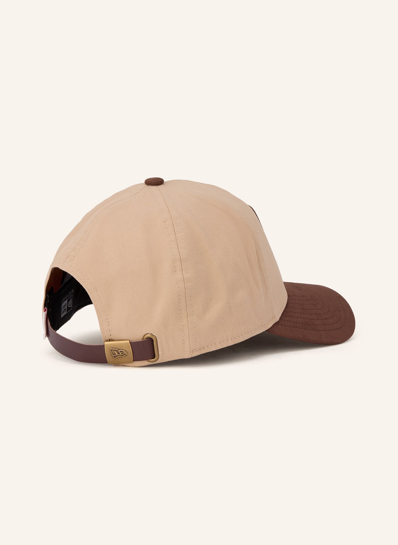 NEW ERA cap: LIGHT BROWN / BROWN
