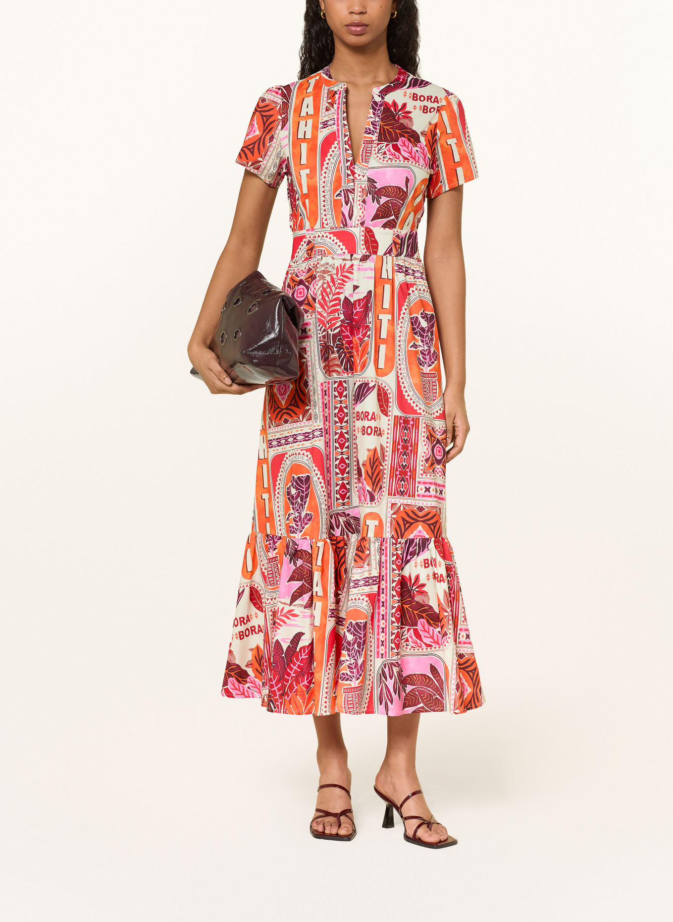 Princess GOES HOLLYWOOD šaty: ČERVENÁ / REŽNÁ / ORANŽOVÁ