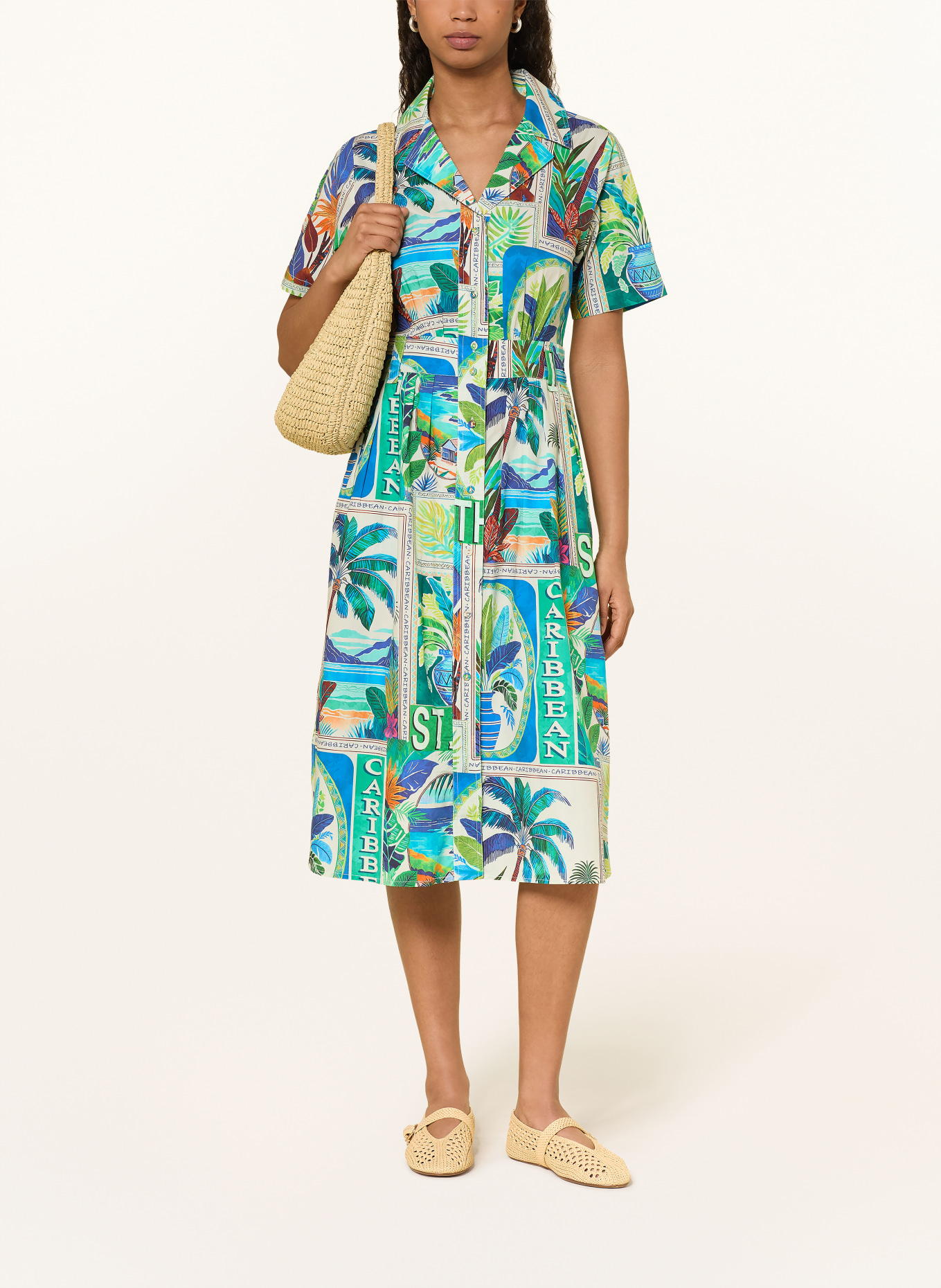 Princess GOES HOLLYWOOD šaty: TYRKYSOVÁ / KRÉMOVÁ / ZELENÁ