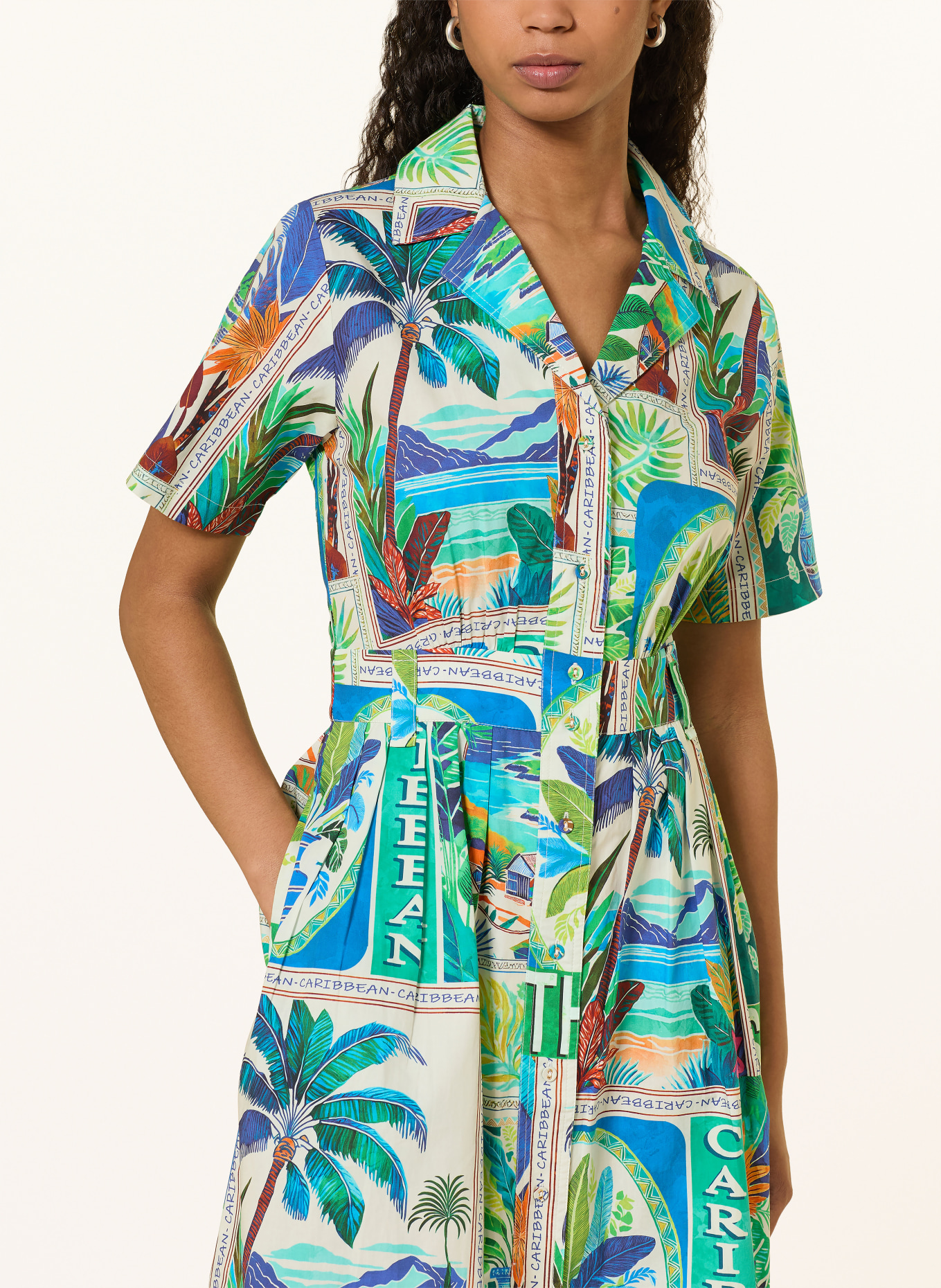 Princess GOES HOLLYWOOD šaty: TYRKYSOVÁ / KRÉMOVÁ / ZELENÁ