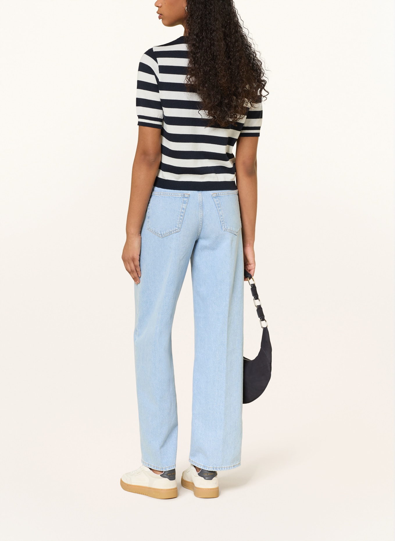 Princess GOES HOLLYWOOD Strickshirt: WEISS / SCHWARZ