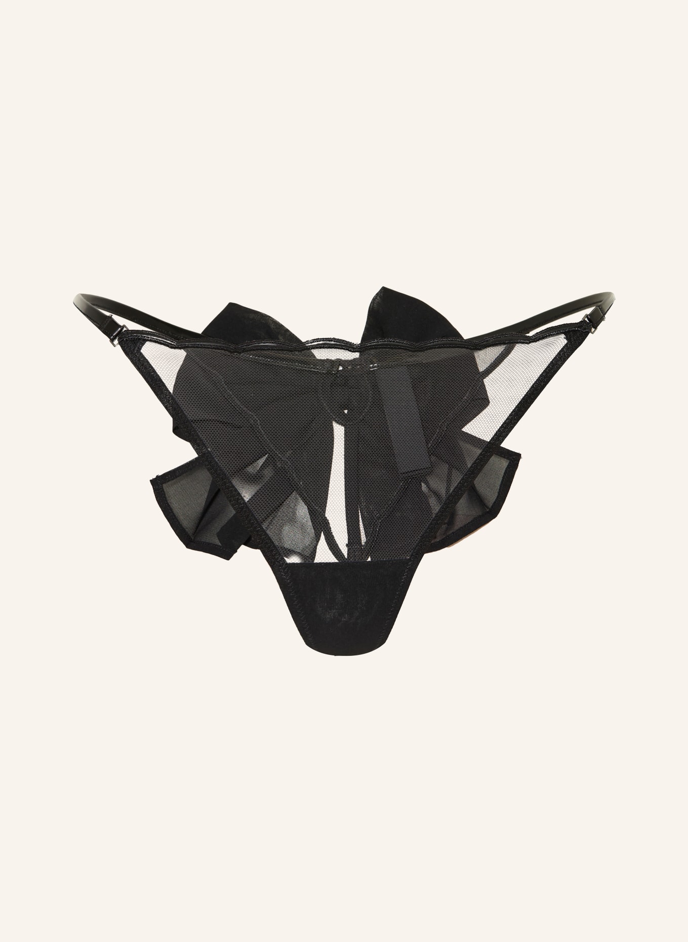 LIVY String BLACK TIE: ČERNÁ