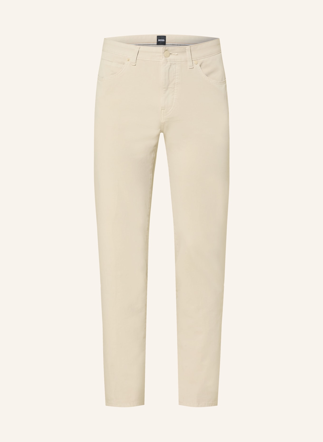 BOSS Kalhoty DELAWARE Slim Fit: 286 OPEN BEIGE