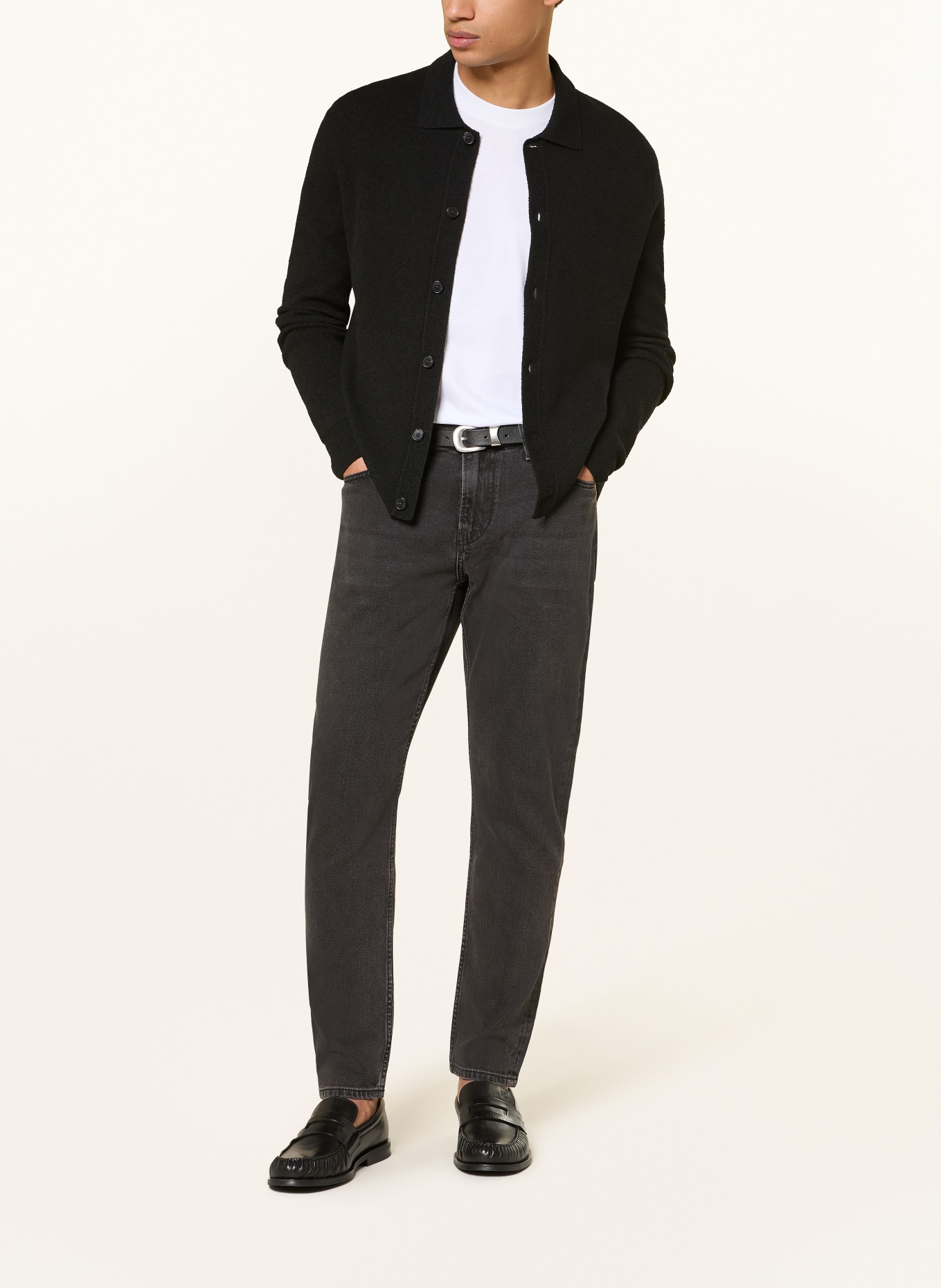 ARMEDANGELS Jeans AARJO TARPA Extra Slim Fit: 2438 black washed authentic