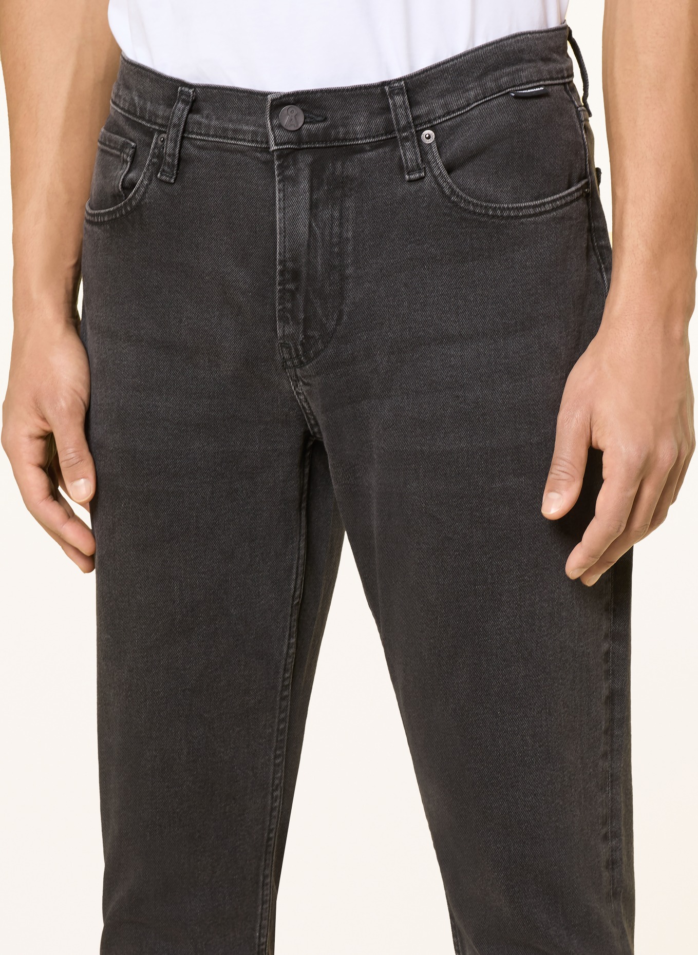 ARMEDANGELS Jeans AARJO TARPA Extra Slim Fit: 2438 black washed authentic