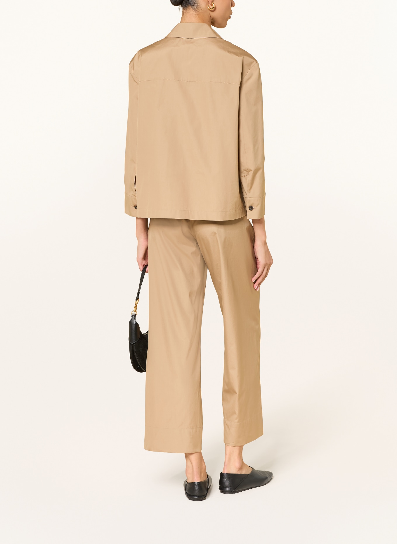 S Max Mara Overhemdblouse RENATA met 3/4-mouwen: BEIGE