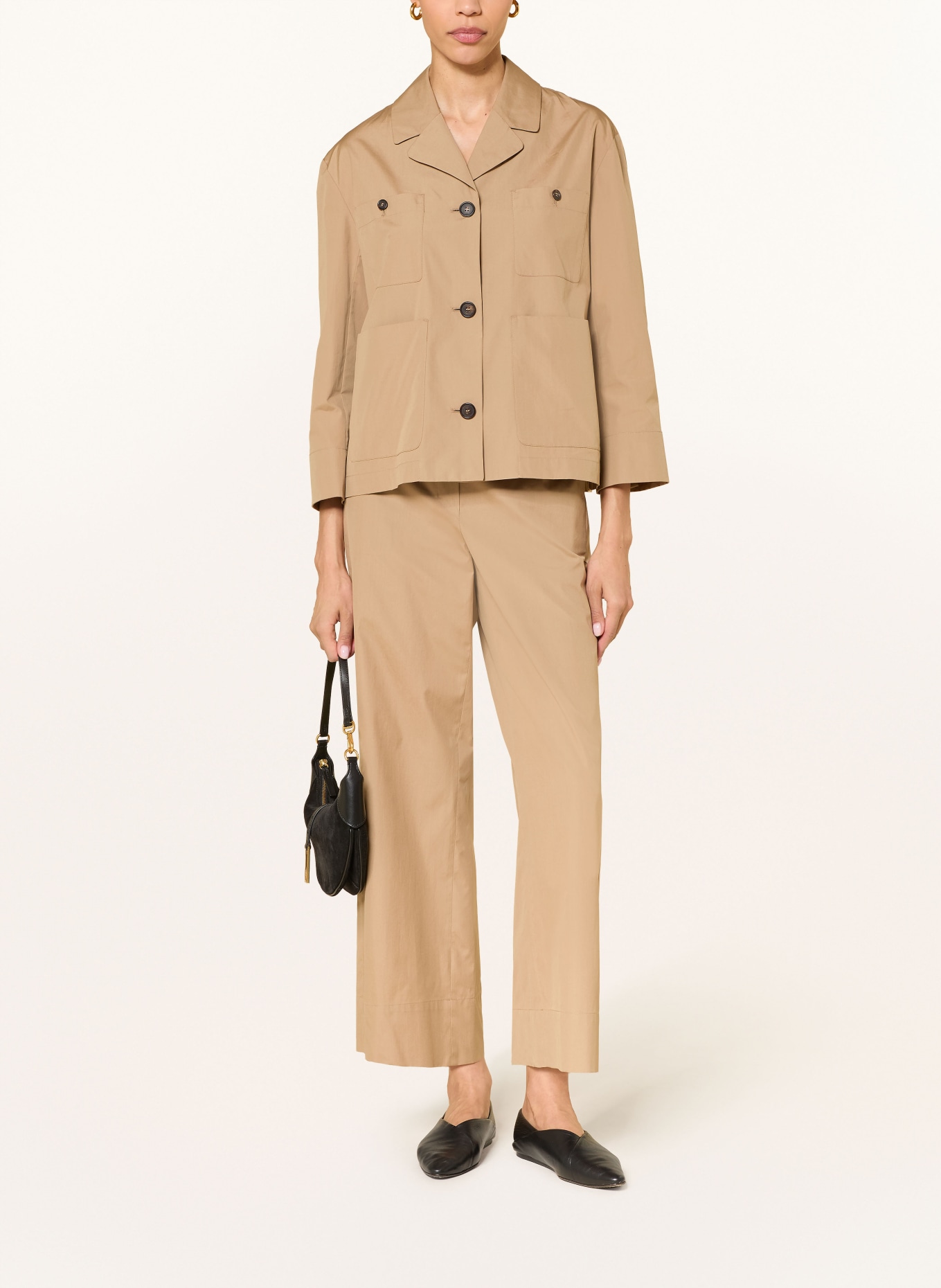 S Max Mara Culotte ARGENTO: BEIGE