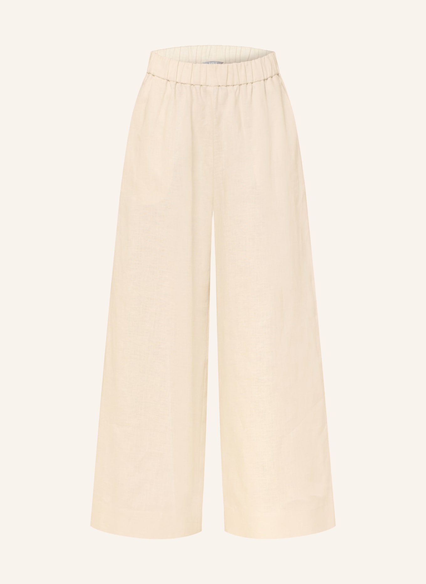 MM by Max Mara Culotte CANNETI aus Leinen: CREME