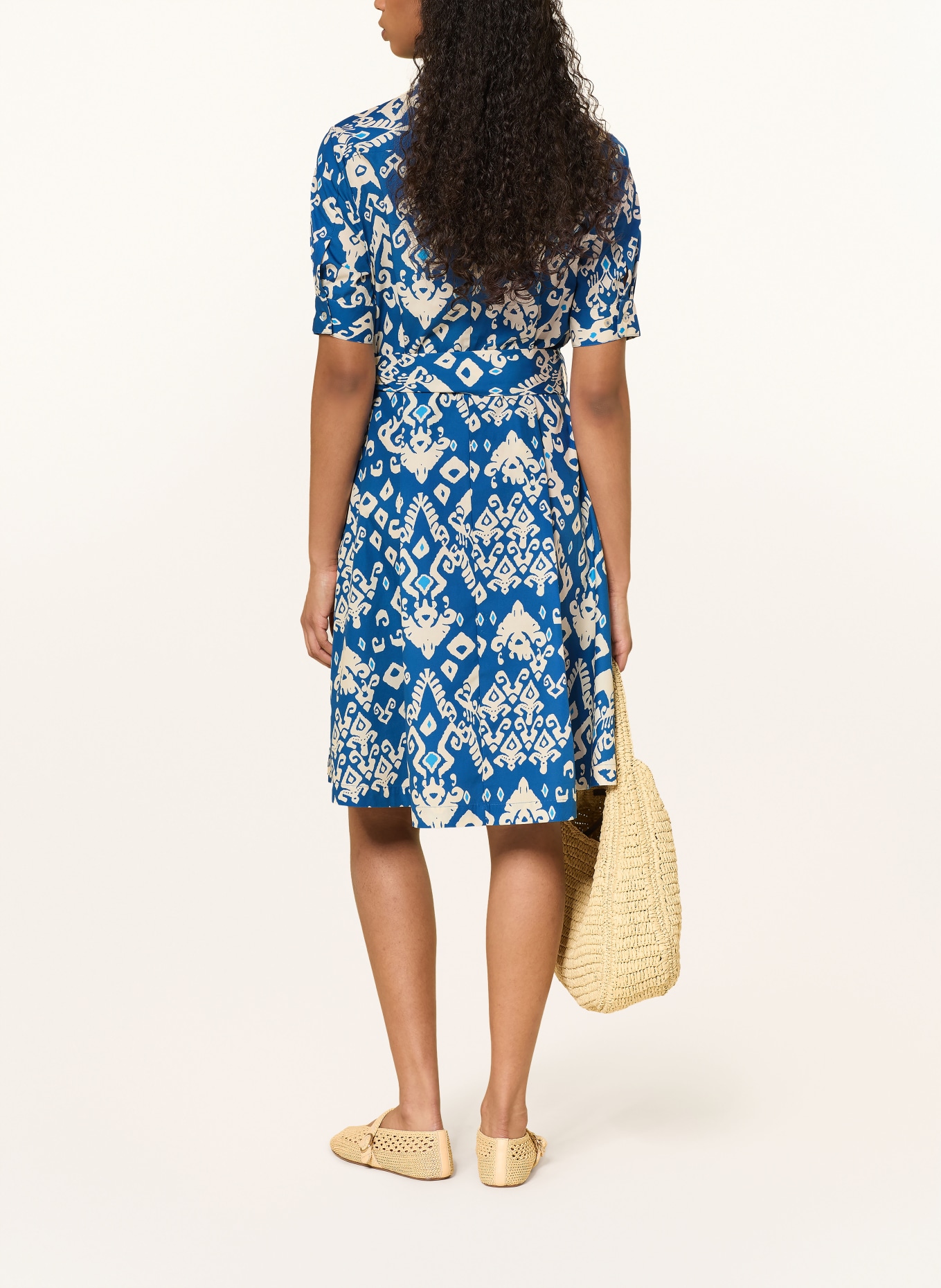 lilienfels Košilové šaty: MODRÁ / KRÉMOVÁ