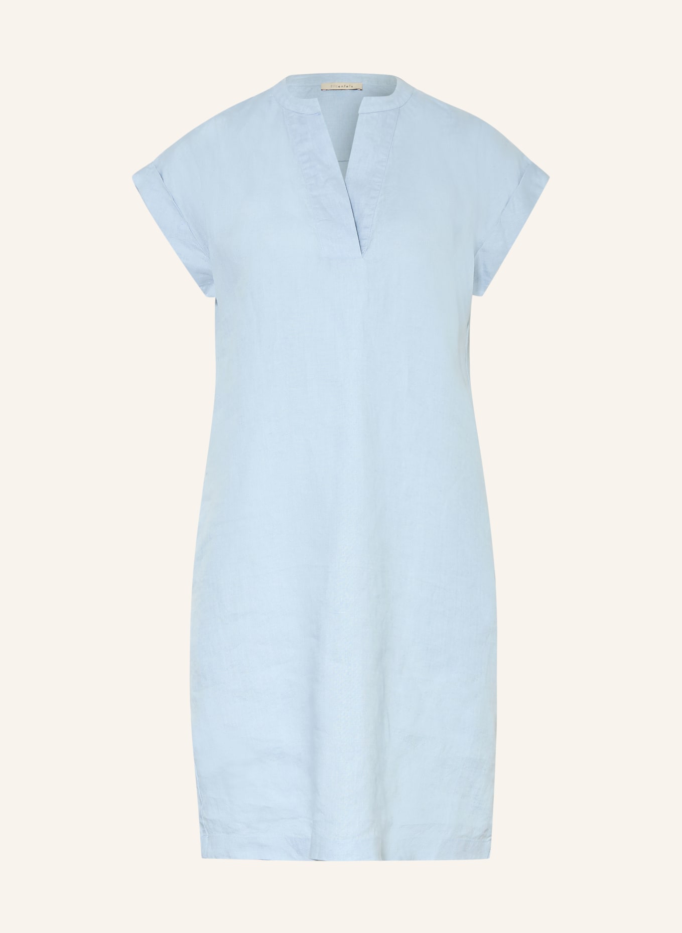 lilienfels linen dress: LIGHT BLUE