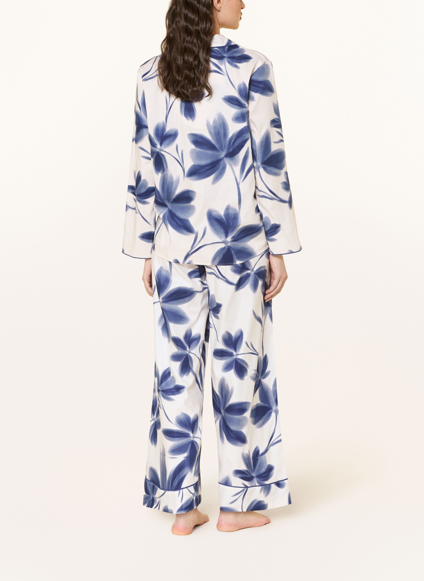 cyberjammies Spací tričko INDIGO: MODRÁ / BÍLÁ