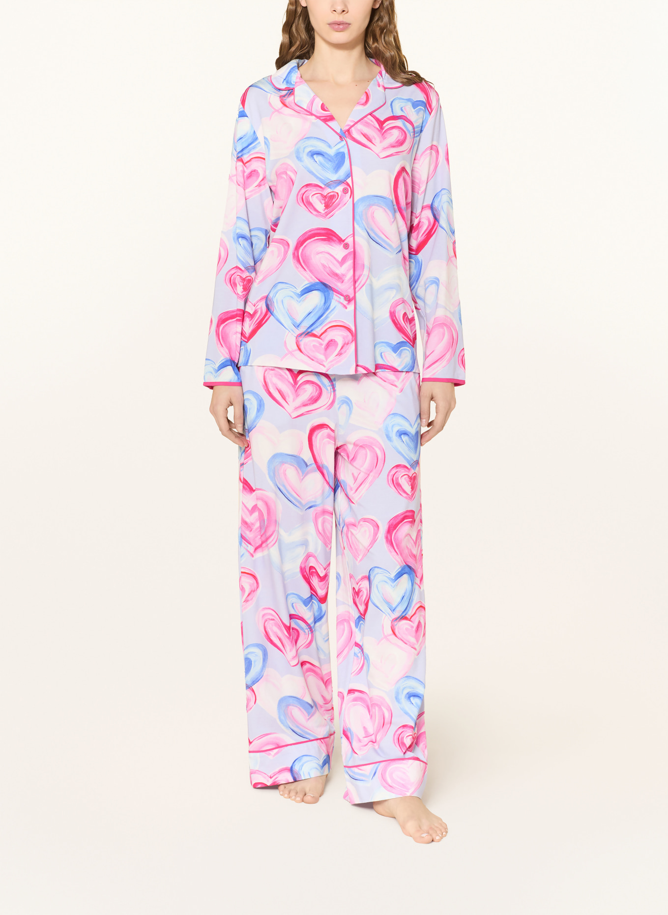 cyberjammies Spací košile CHLOE: RŮŽOVÁ / TMAVĚ MODRÁ / MODRÁ