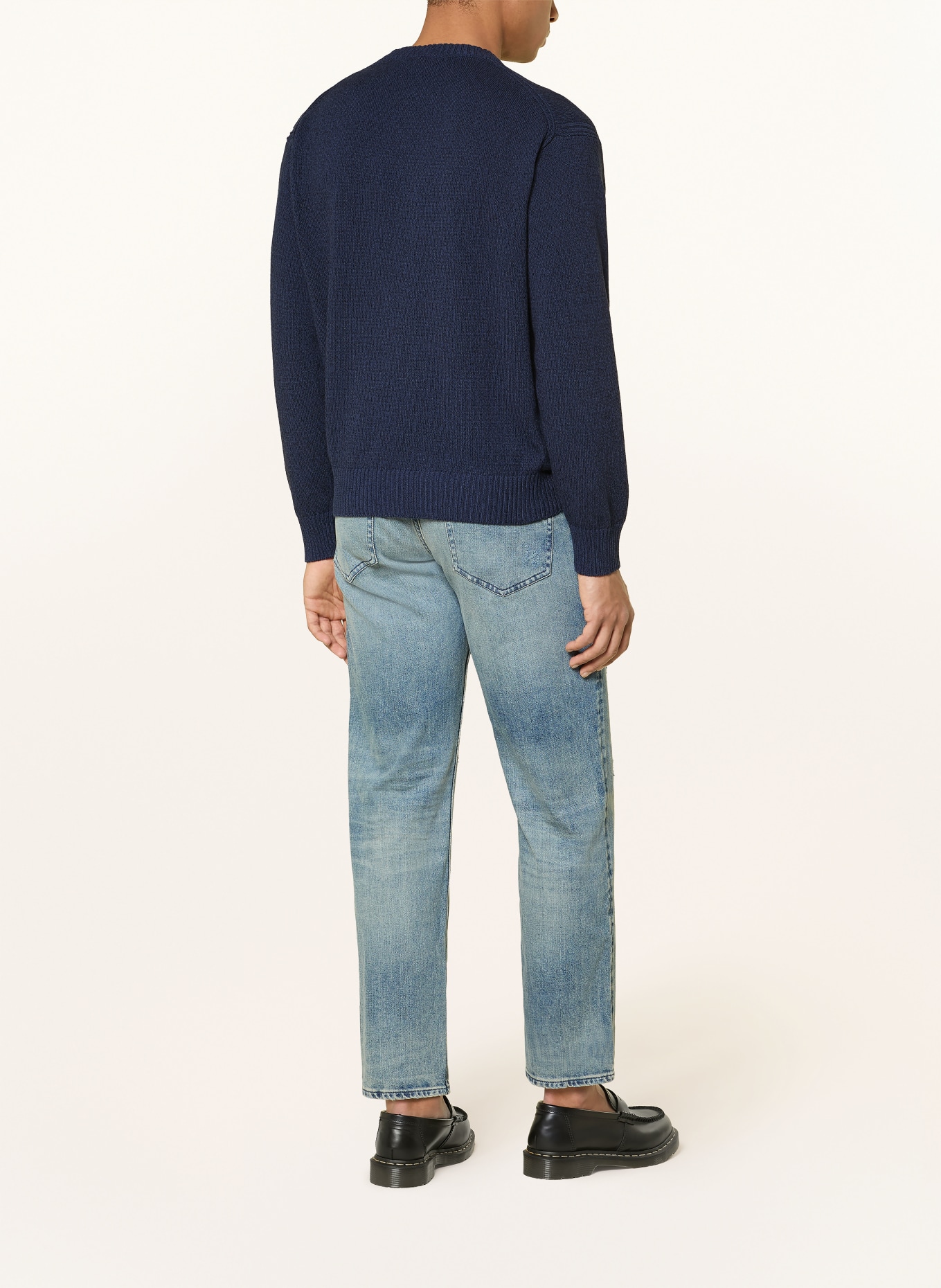 BOSS Pullover KERLINO: DUNKELBLAU