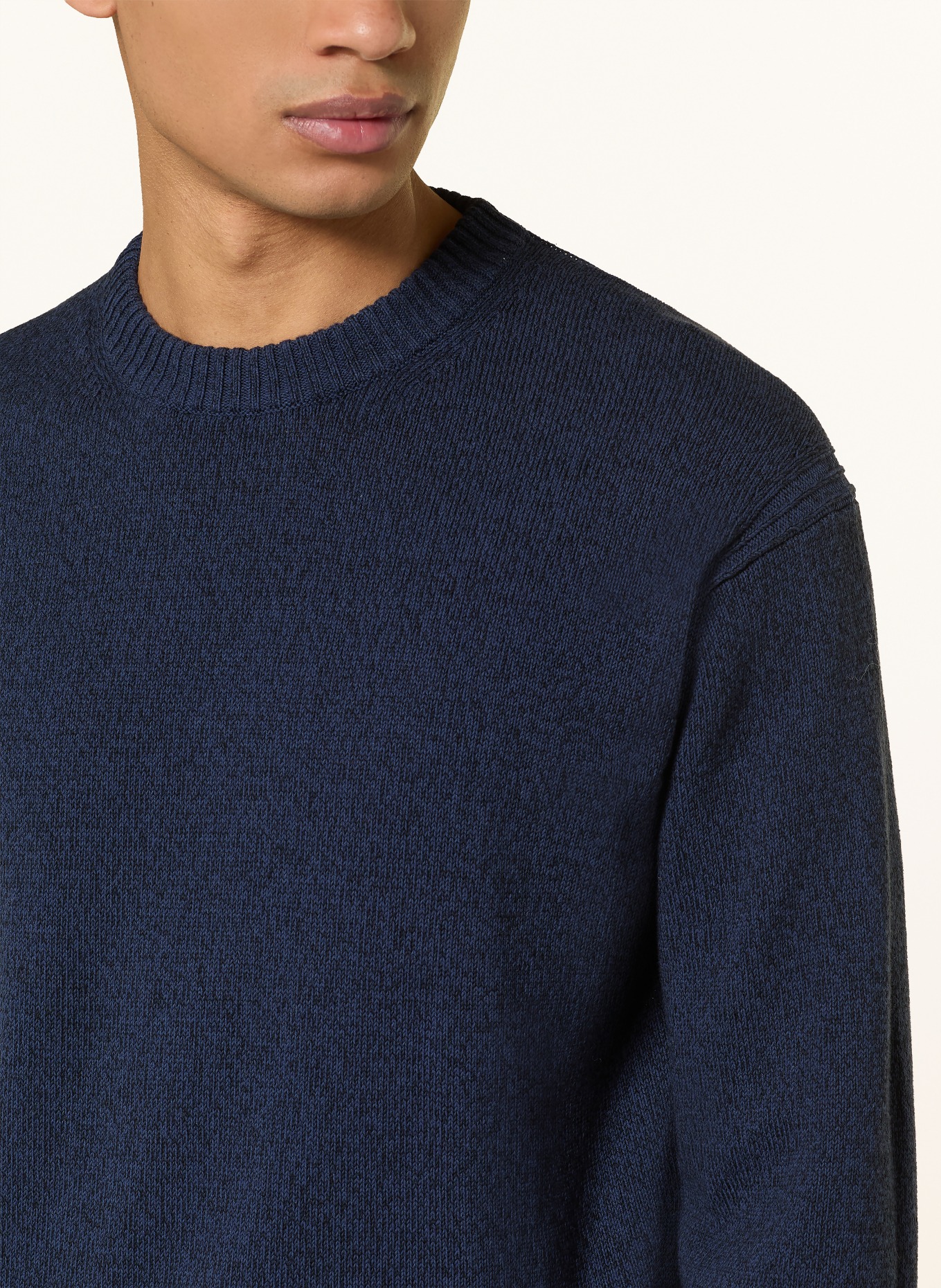 BOSS Pullover KERLINO: DUNKELBLAU