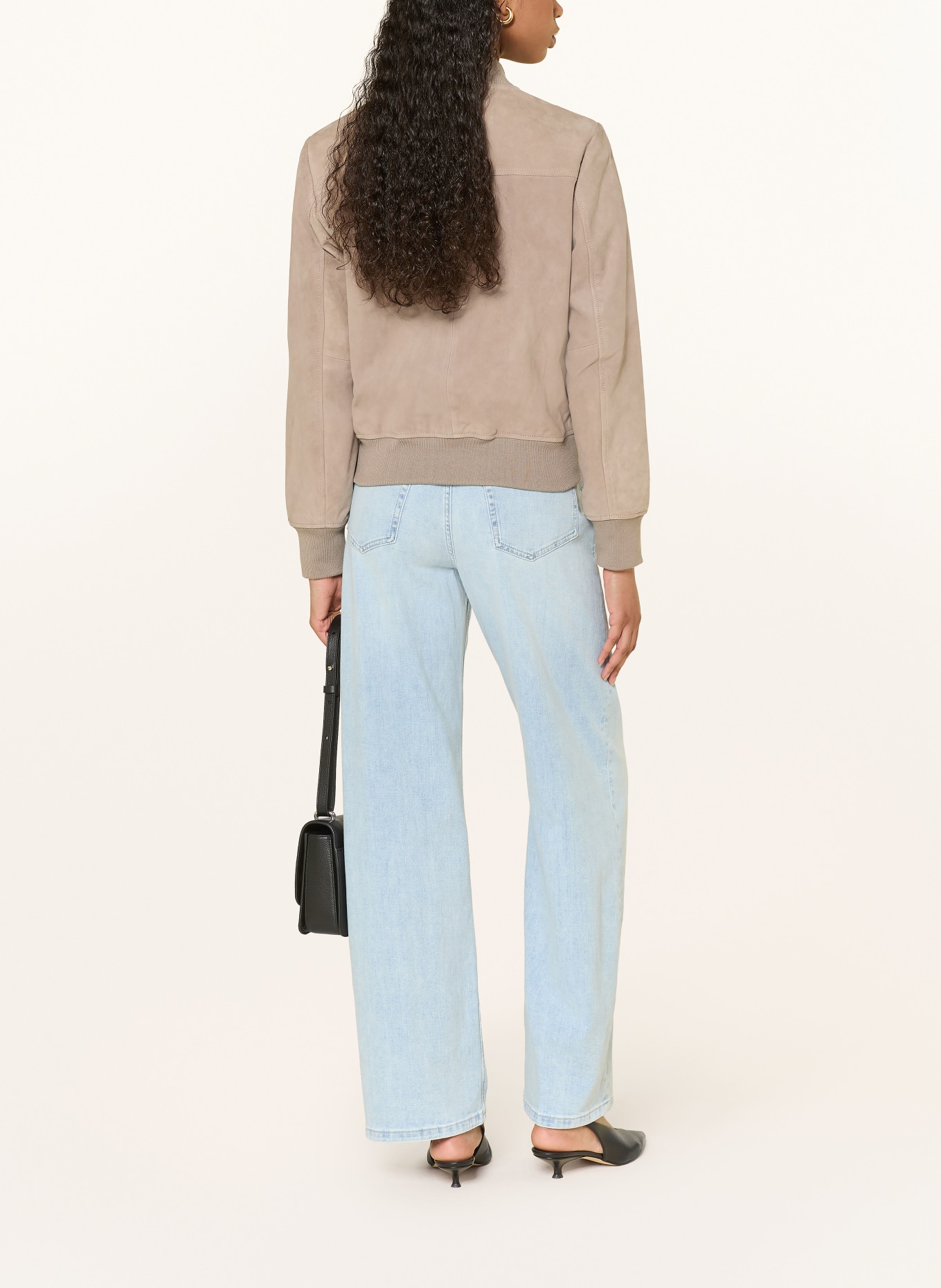 IQ STUDIO kožená bunda: ČERNOŠEDÁ