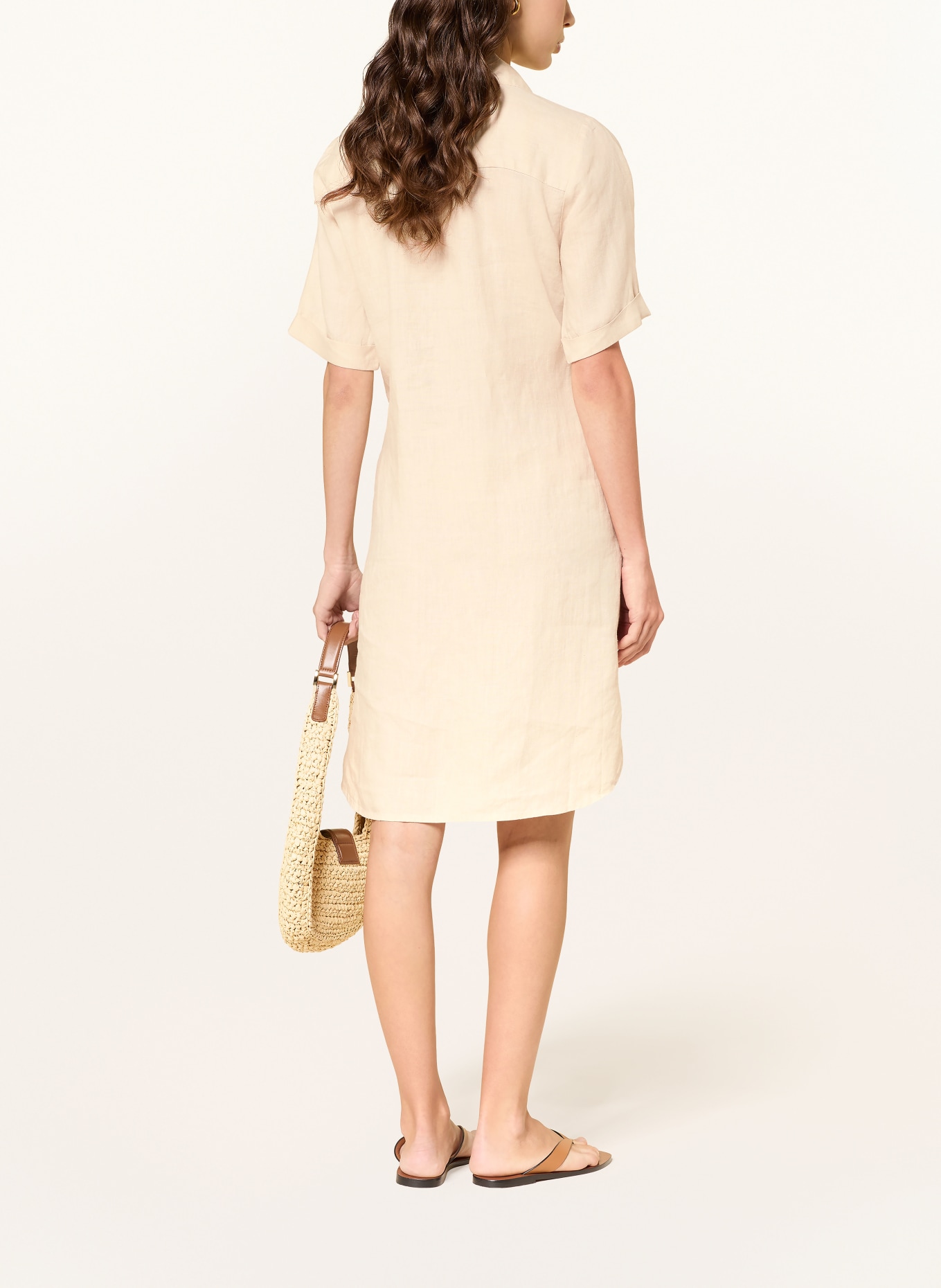 lilienfels THOMAS linen dress: BEIGE