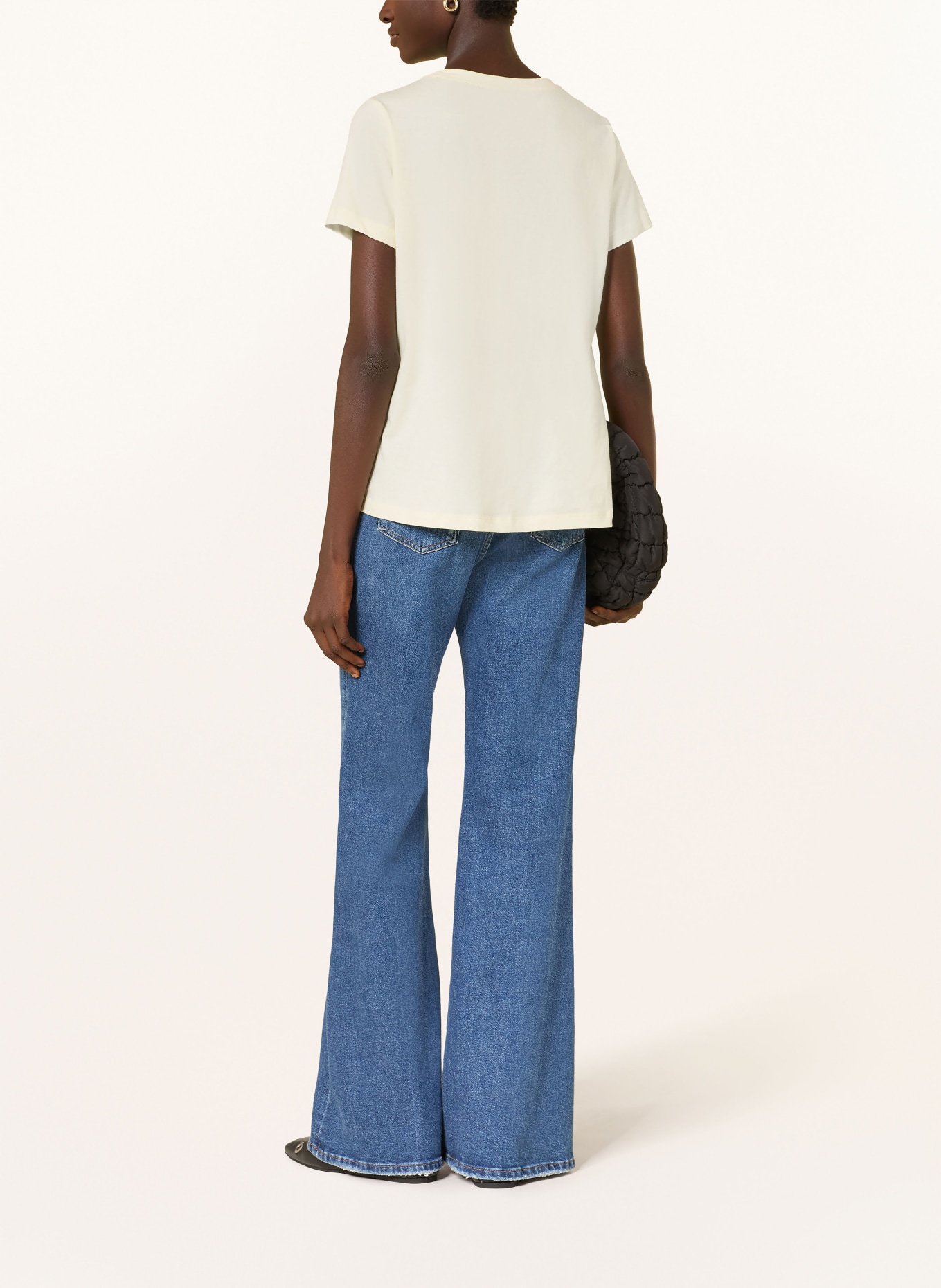 FrogBox T-Shirt SNOOPY DOING MY BEST: HELLGELB