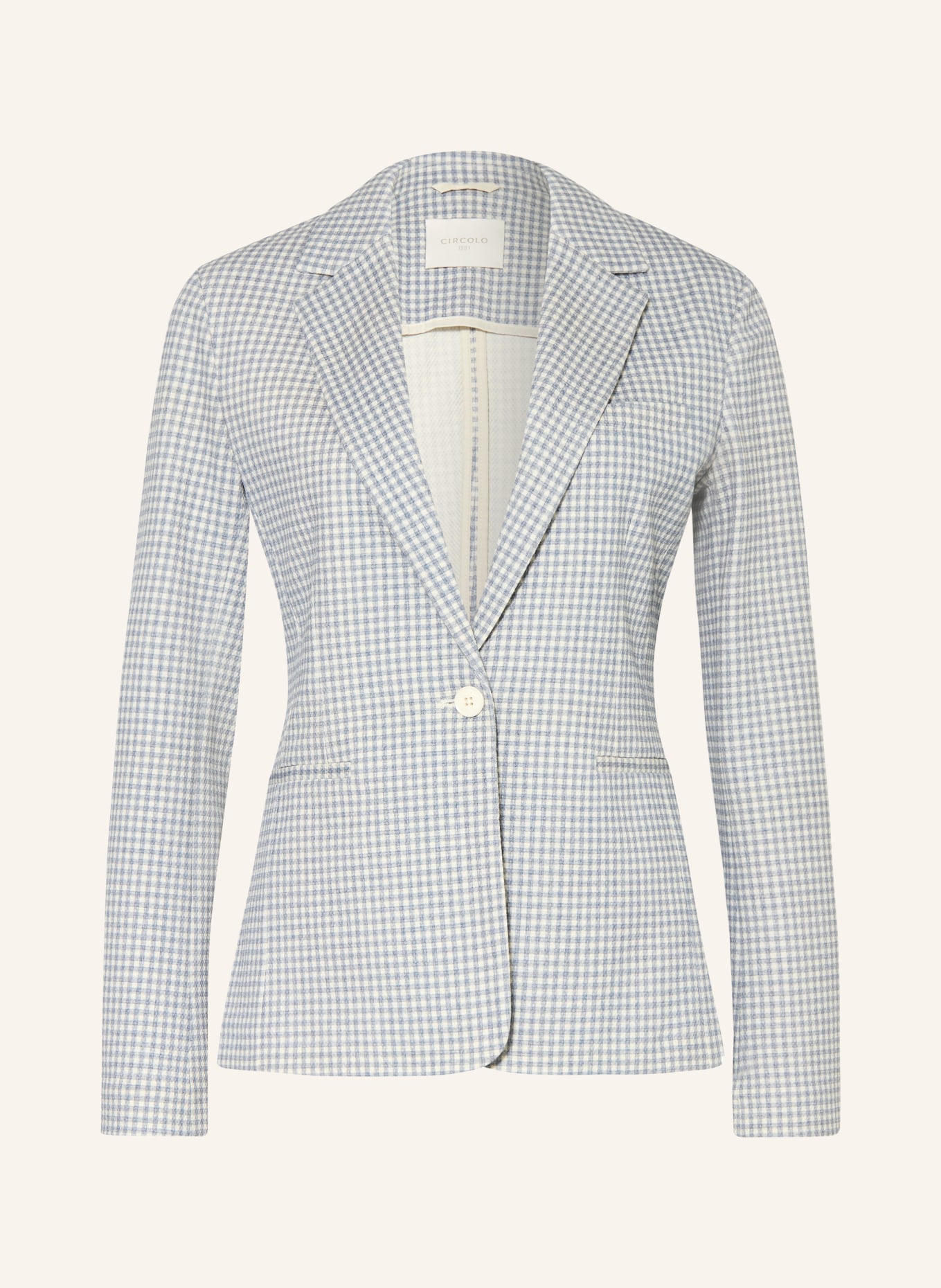 CIRCOLO 1901 Sako VICHY: TMAVĚ MODRÁ / BÍLÁ