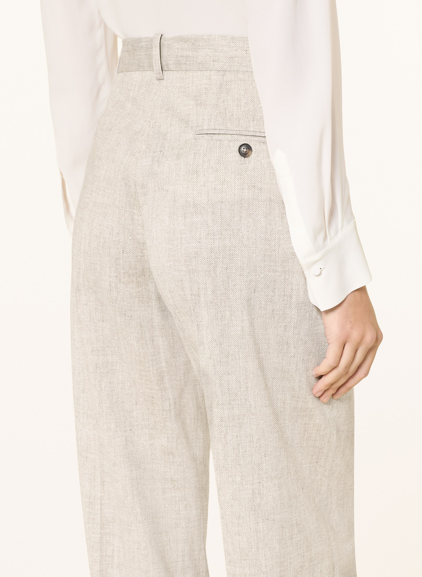 CIRCOLO 1901 marlene pants: BEIGE