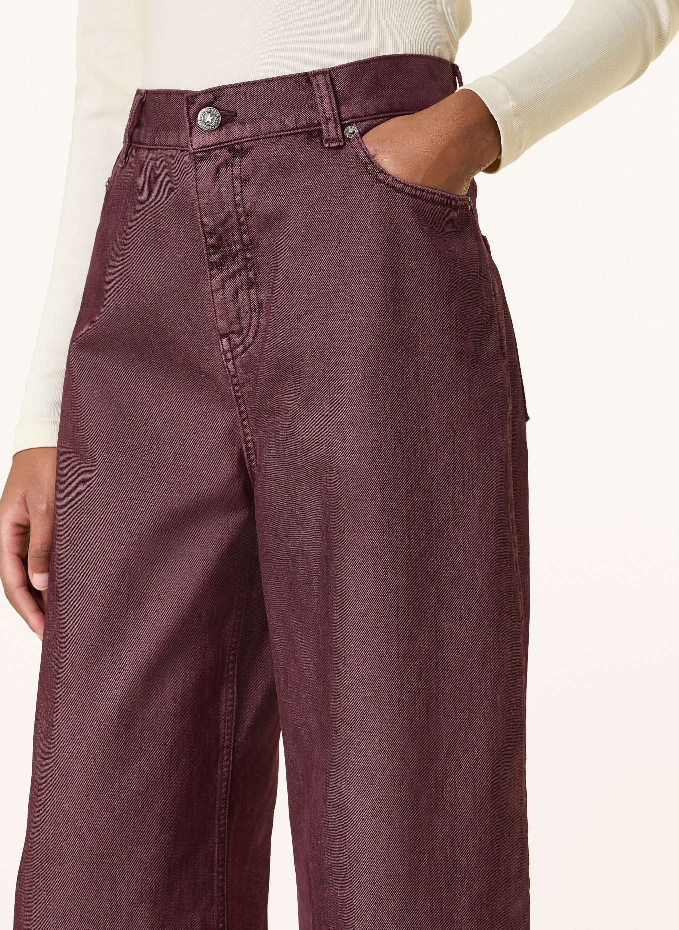 GOLDEN GOOSE Wide Leg Jeans MELODY: 40249  PORT ROYALE