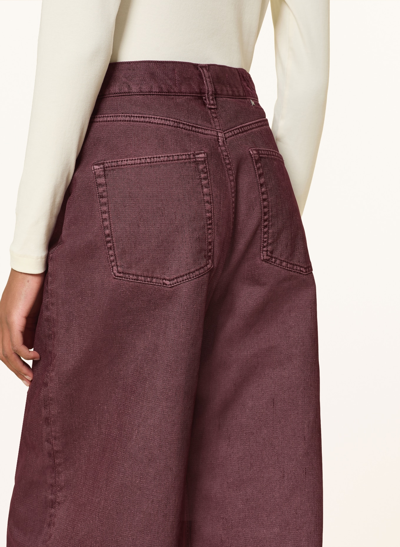 GOLDEN GOOSE Wide Leg Jeans MELODY: 40249  PORT ROYALE