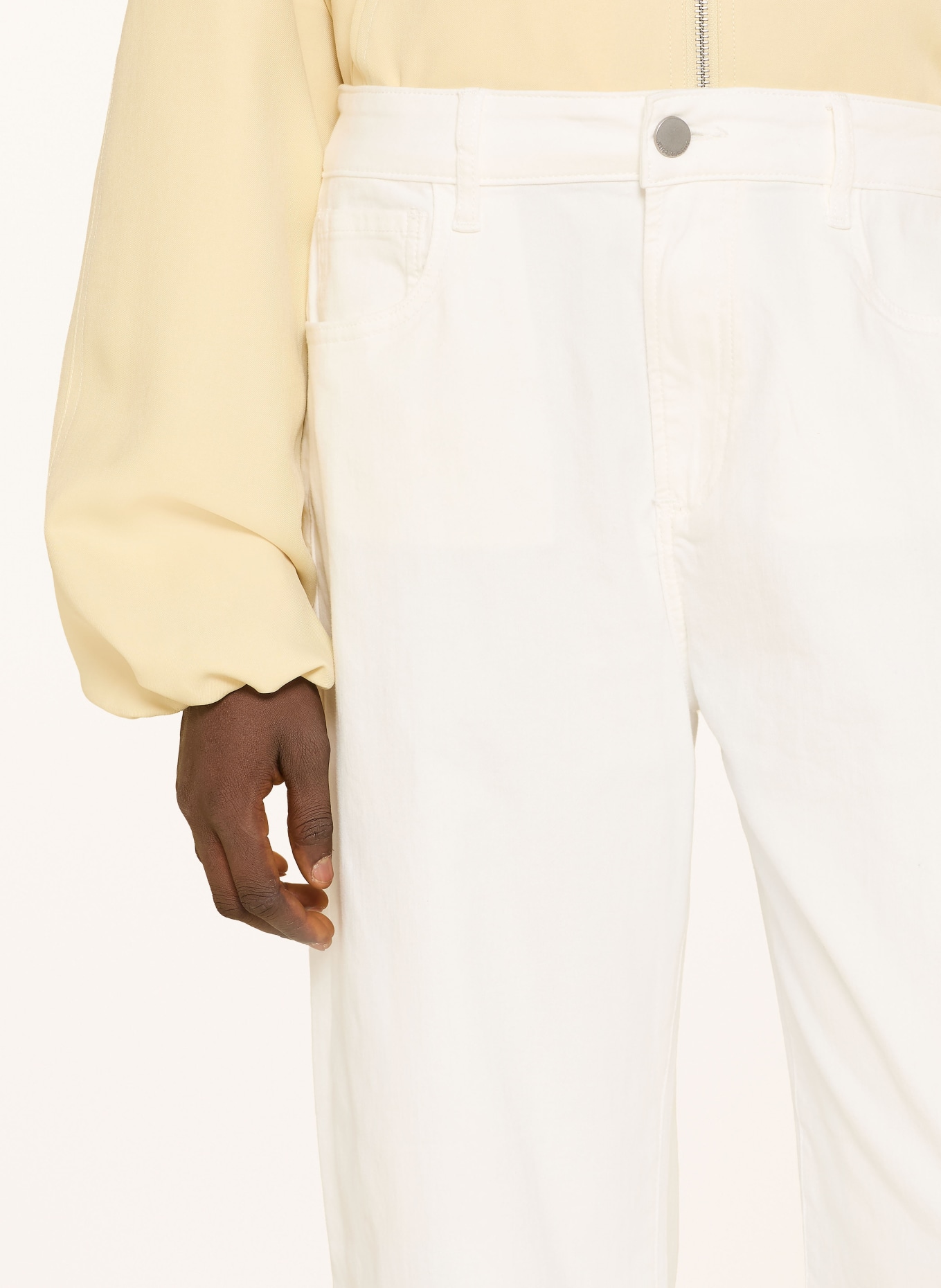 ELIAS RUMELIS Džíny Barrel YOANA: 253 offwhite