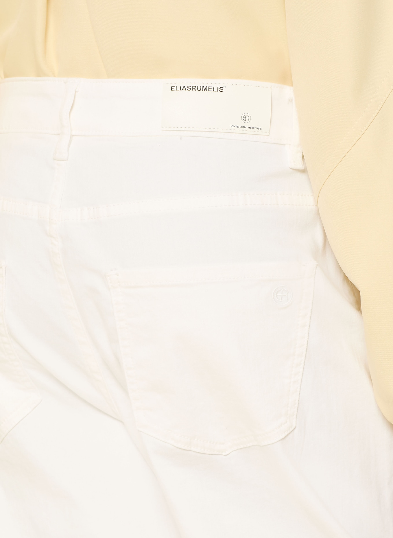 ELIAS RUMELIS Džíny Barrel YOANA: 253 offwhite