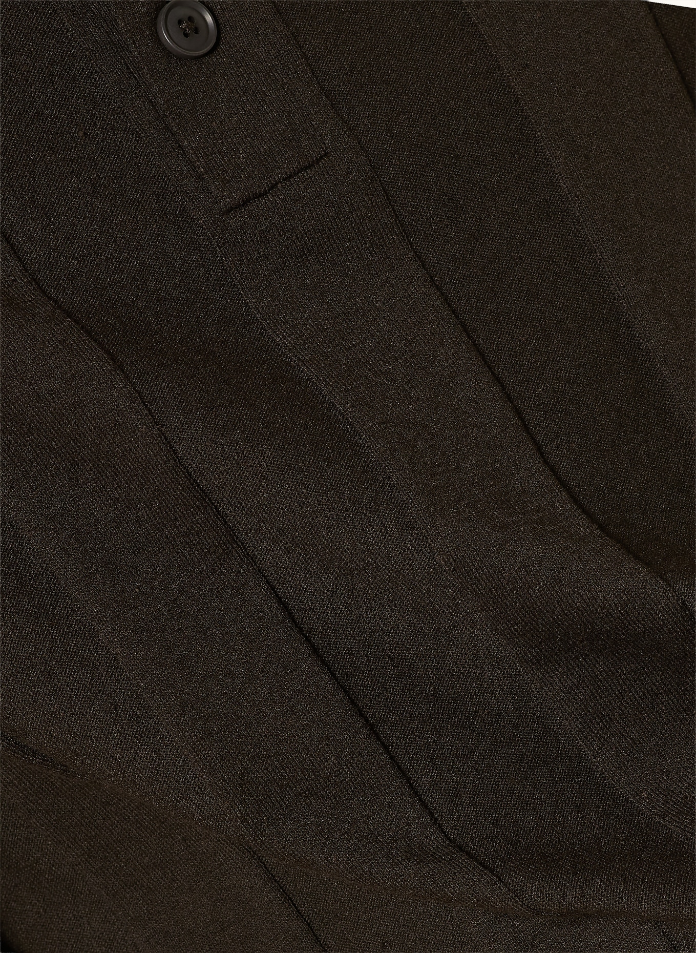 DRYKORN Strickshirt FREEKO mit Leinen: DUNKELBRAUN