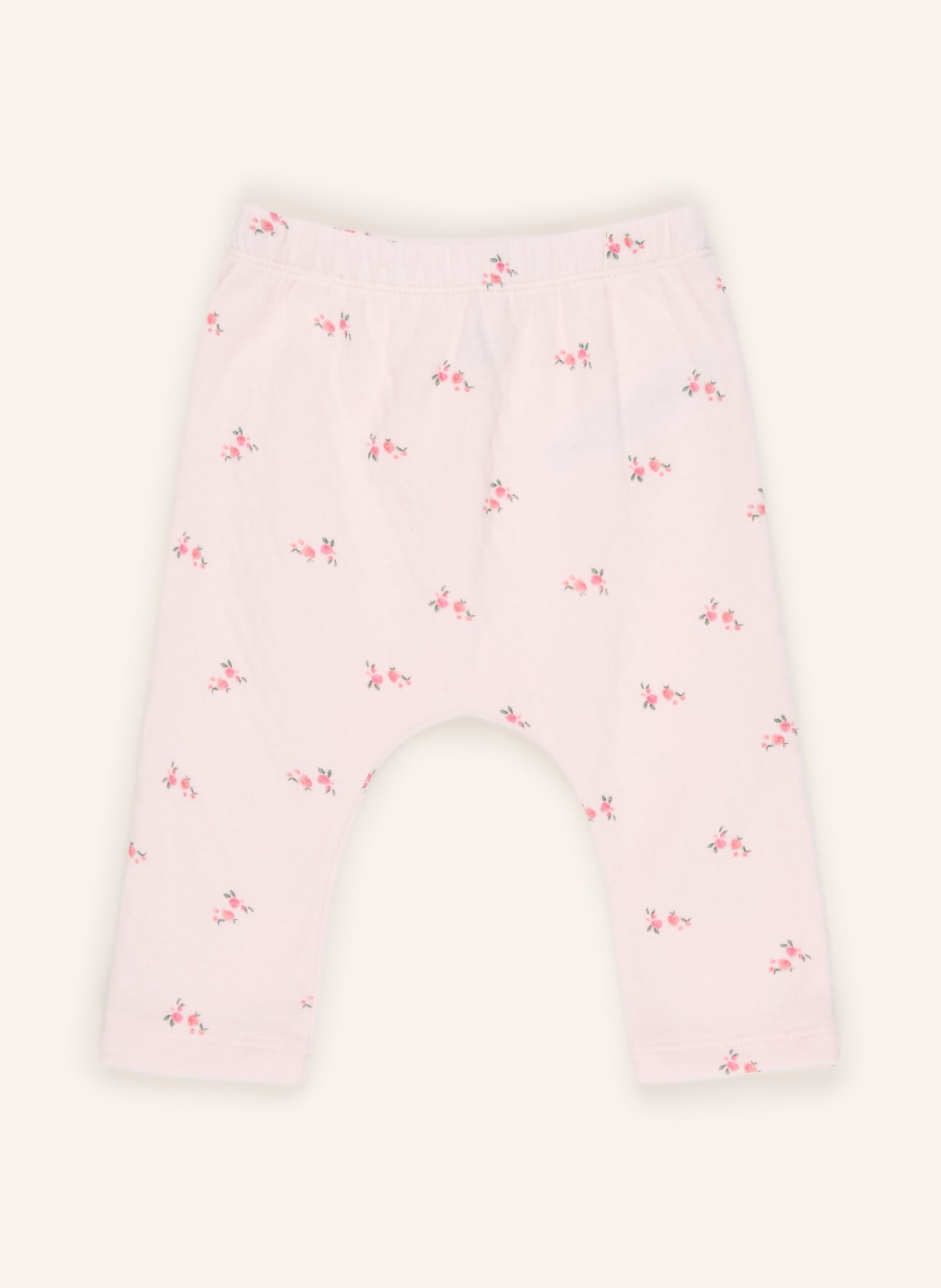 PETIT BATEAU Set: Sweatjacke und Leggings: HELLROSA / ROSA / GRÜN