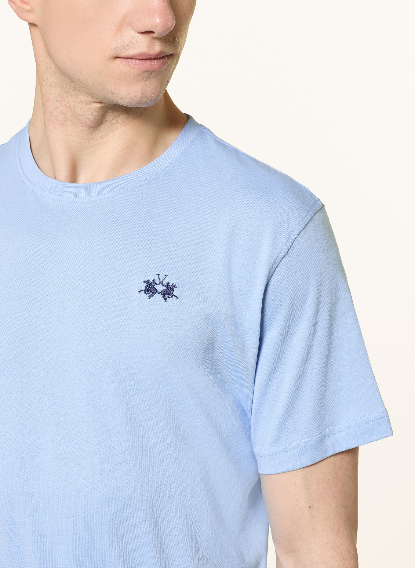 LA MARTINA T-Shirt: HELLBLAU