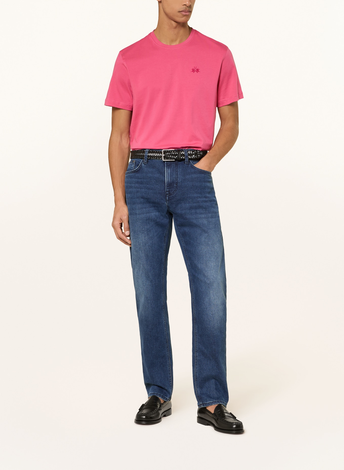 LA MARTINA T-Shirt: PINK