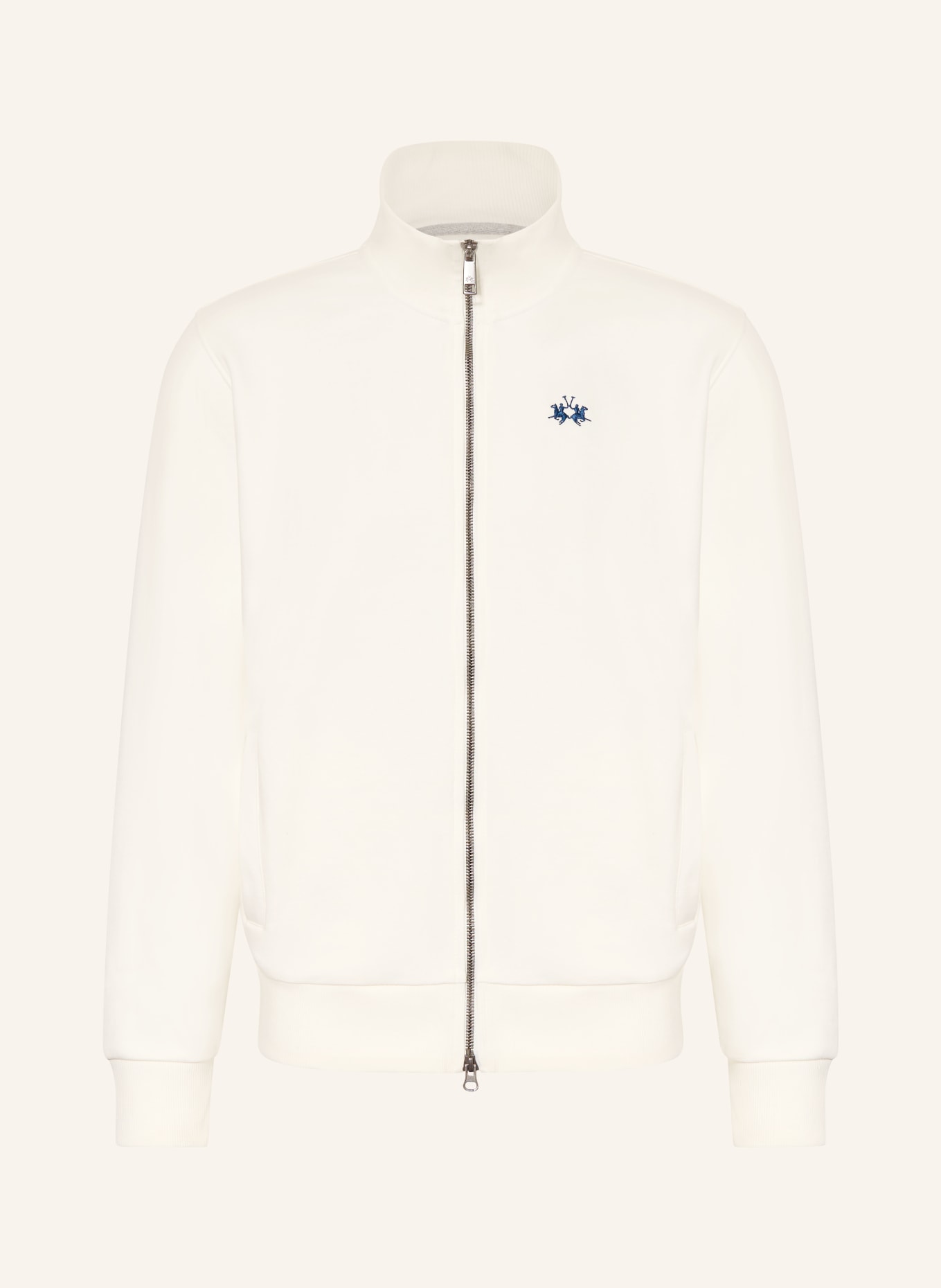 LA MARTINA sweat jacket: CREAM