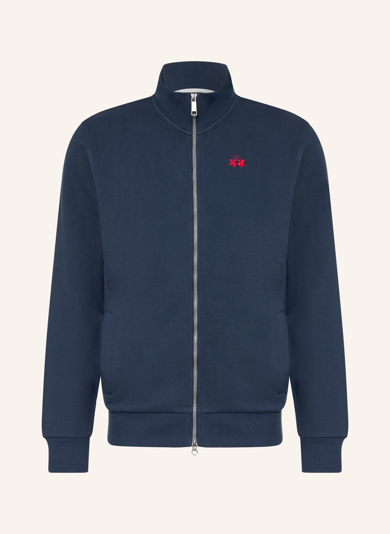 LA MARTINA sweat jacket: DARK BLUE