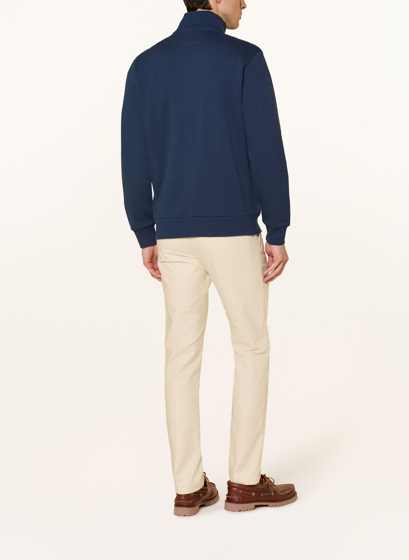 LA MARTINA sweat jacket: DARK BLUE