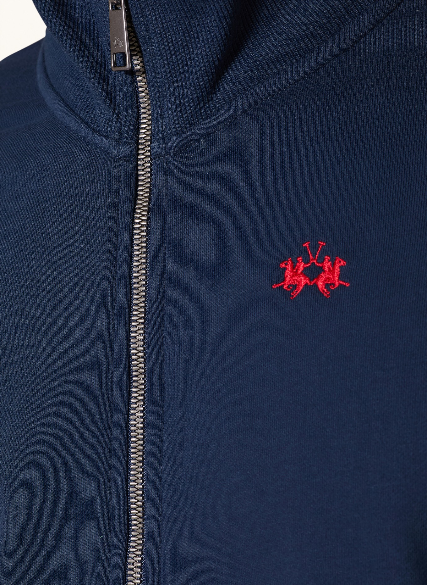 LA MARTINA sweat jacket: DARK BLUE