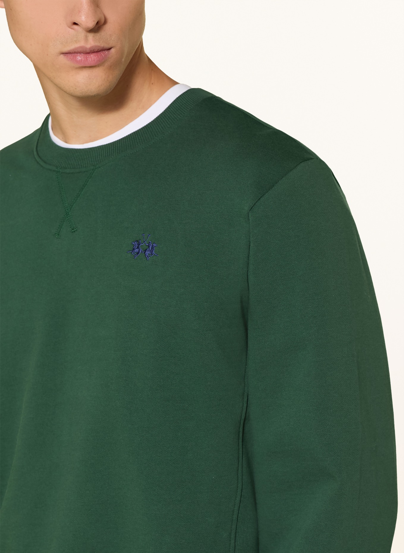 LA MARTINA sweatshirt: DARK GREEN