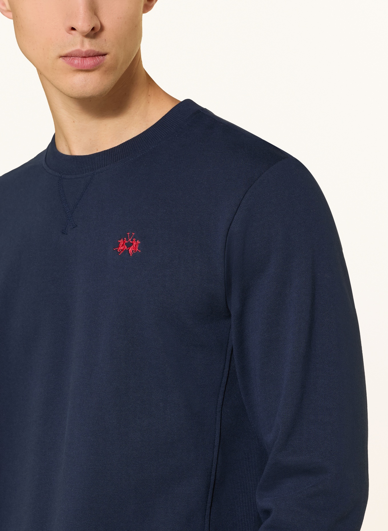 LA MARTINA Sweatshirt: DUNKELBLAU