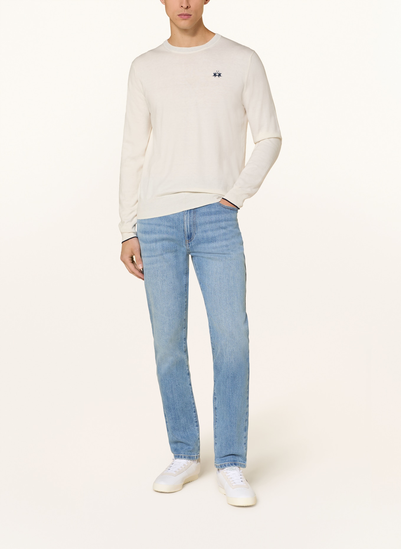 LA MARTINA sweater: CREAM