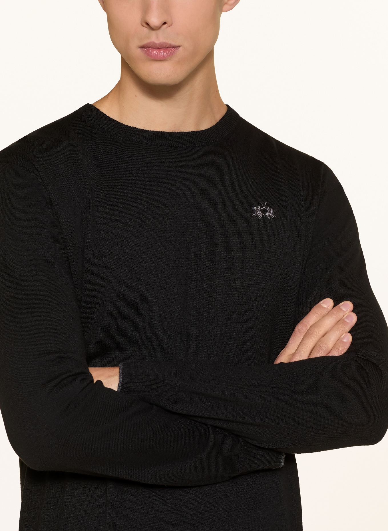 LA MARTINA sweater: BLACK