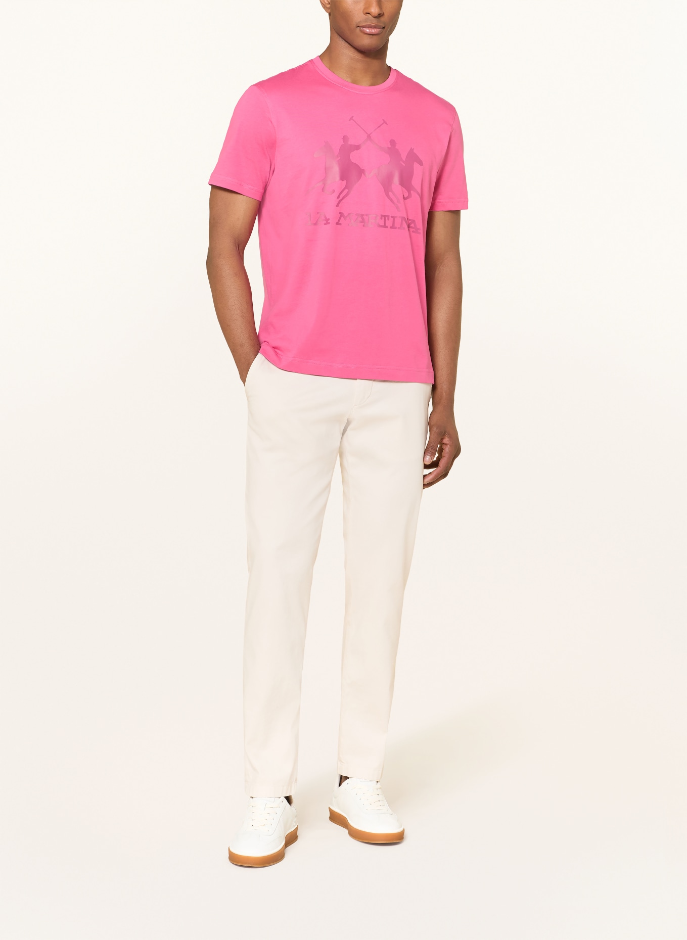 LA MARTINA T-shirt: PINK