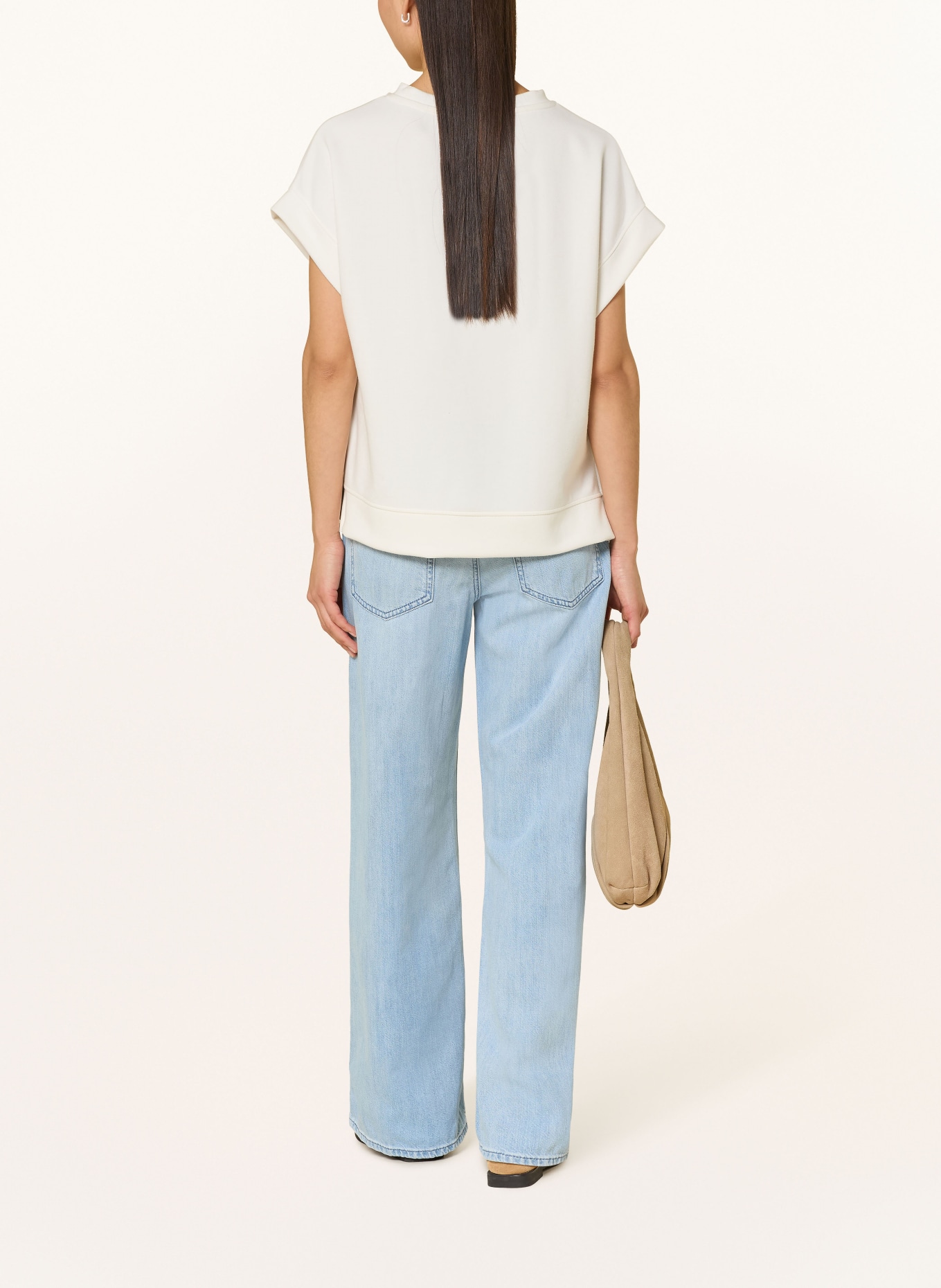 BRAX Wide Leg Jeans MORGAN: 29 USED BLEACHED BLUE