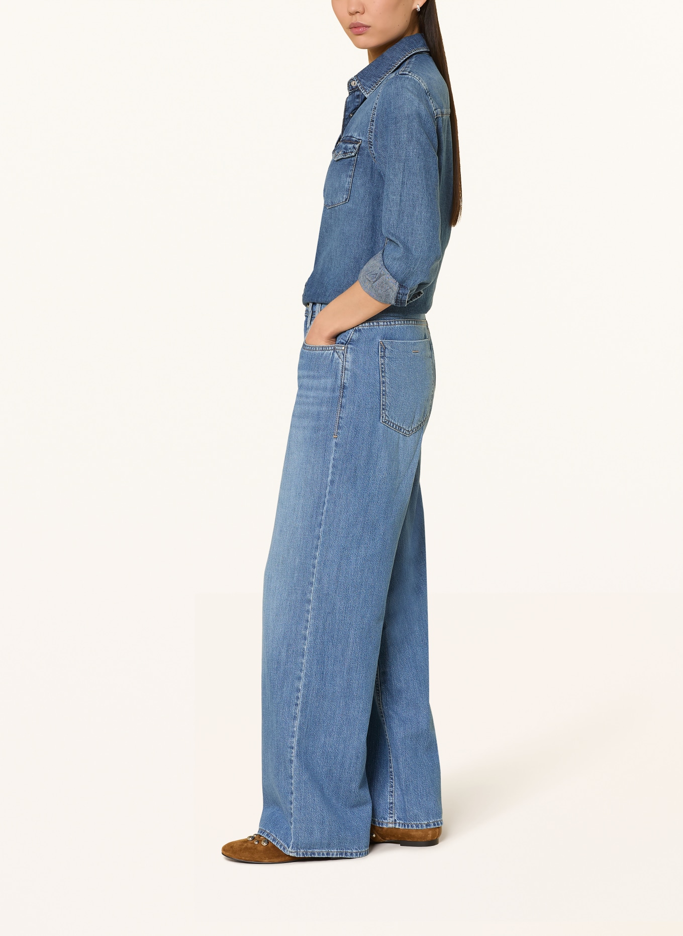 BRAX Wide Leg Jeans MORGAN: 25 USED REGULAR BLUE